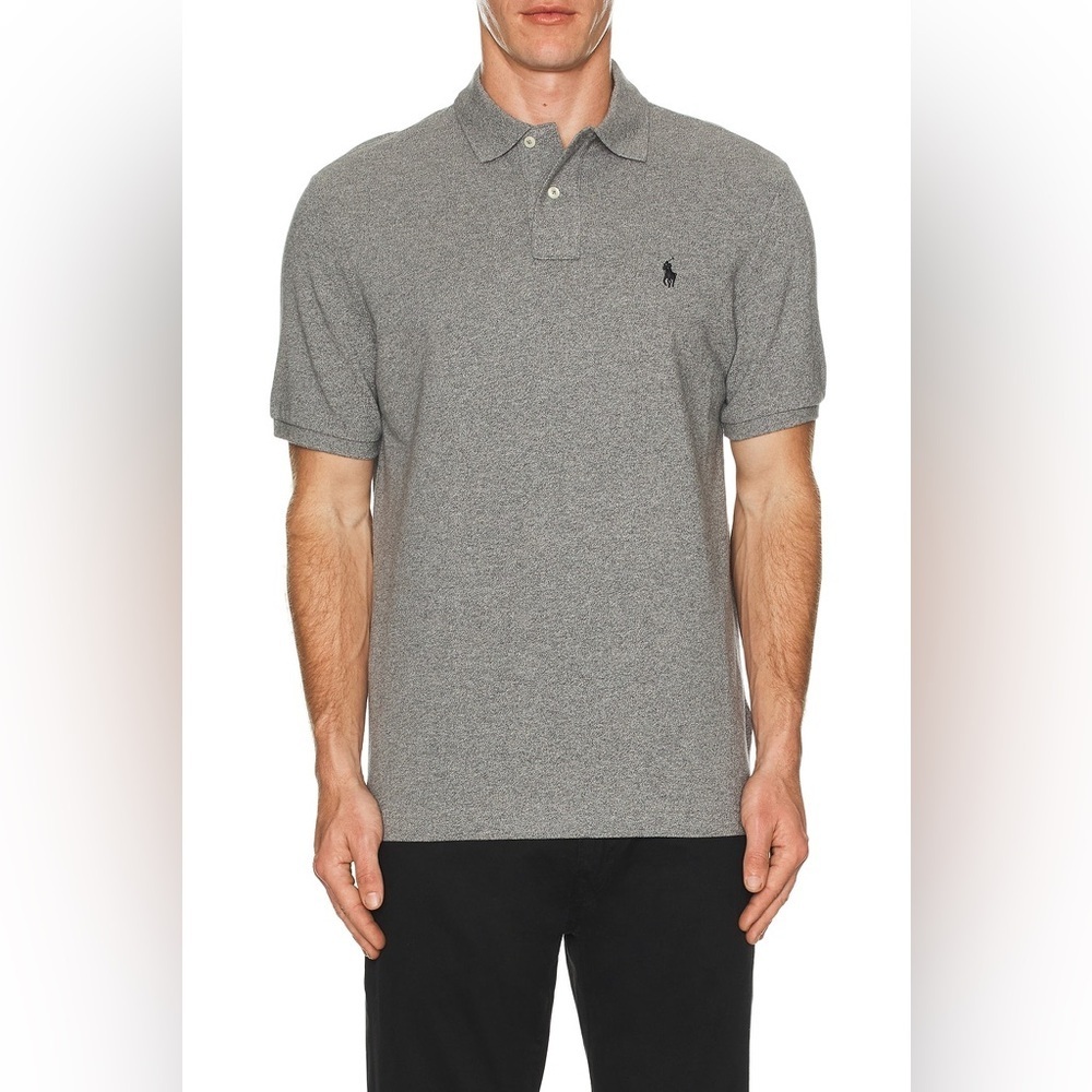 Polo Ralph Lauren Short Sleeve Mesh Polo in Canterbury Heather size 4XB
